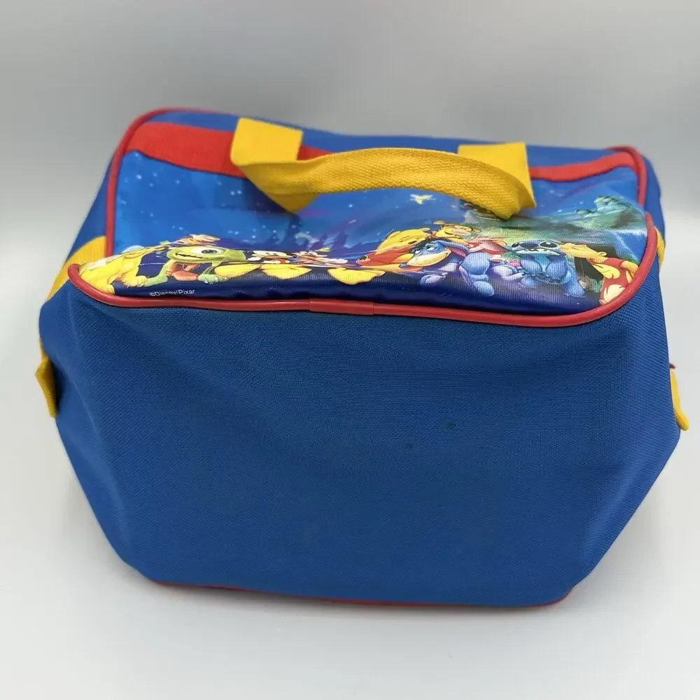 Vintage Disney Pixar Character Bowling Ball Bag Mickey Stitch Pooh Toy Story